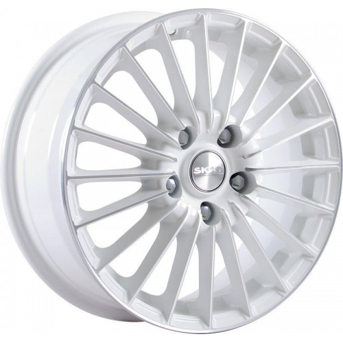 Диск Скад Веритас 6,0x15/5x100 D57,1 ET38 алмаз белый