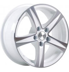 Диск Скад Сакура 6,5x15/5x112 D57,1 ET43 алмаз белый