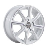 Диск Скад Монако 5,5x14/4x98 D58,6 ET38 алмаз белый