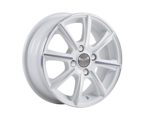 Диск Скад Монако 5,5x14/4x98 D58,6 ET38 алмаз белый