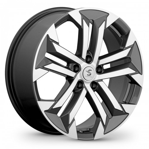 Диск СКАД Premium КР015 (19_RAV4 XA4) 7,5x19/5x114,3 D60,1 ET45 Diamond Gloss Graphite