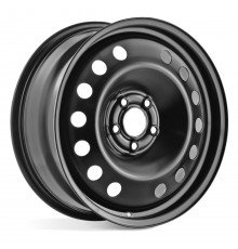 Диск ТЗСК 6,5x16/5x105 D56,6 ET39 Черный-глянец