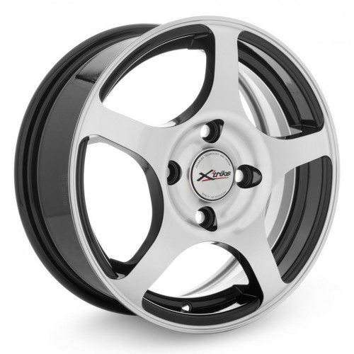 Диск Xtrike X-103 5,5x14/4x100 D67,1 ET35 BK/FP