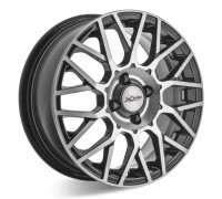 Диск Xtrike X-132 6,0x15/4x100 D60,1 ET37 BK/FP