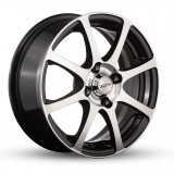 Диск Xtrike X-114M 5,5x14/4x98 D58,5 ET35 BK/FP