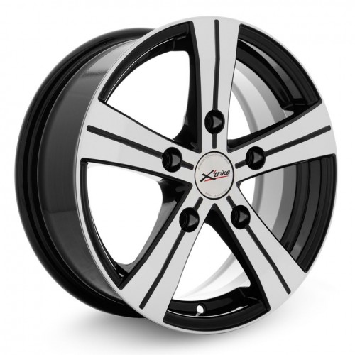 Диск Xtrike X-121 6,0x15/5x139,7 D98 ET40 BK/FP